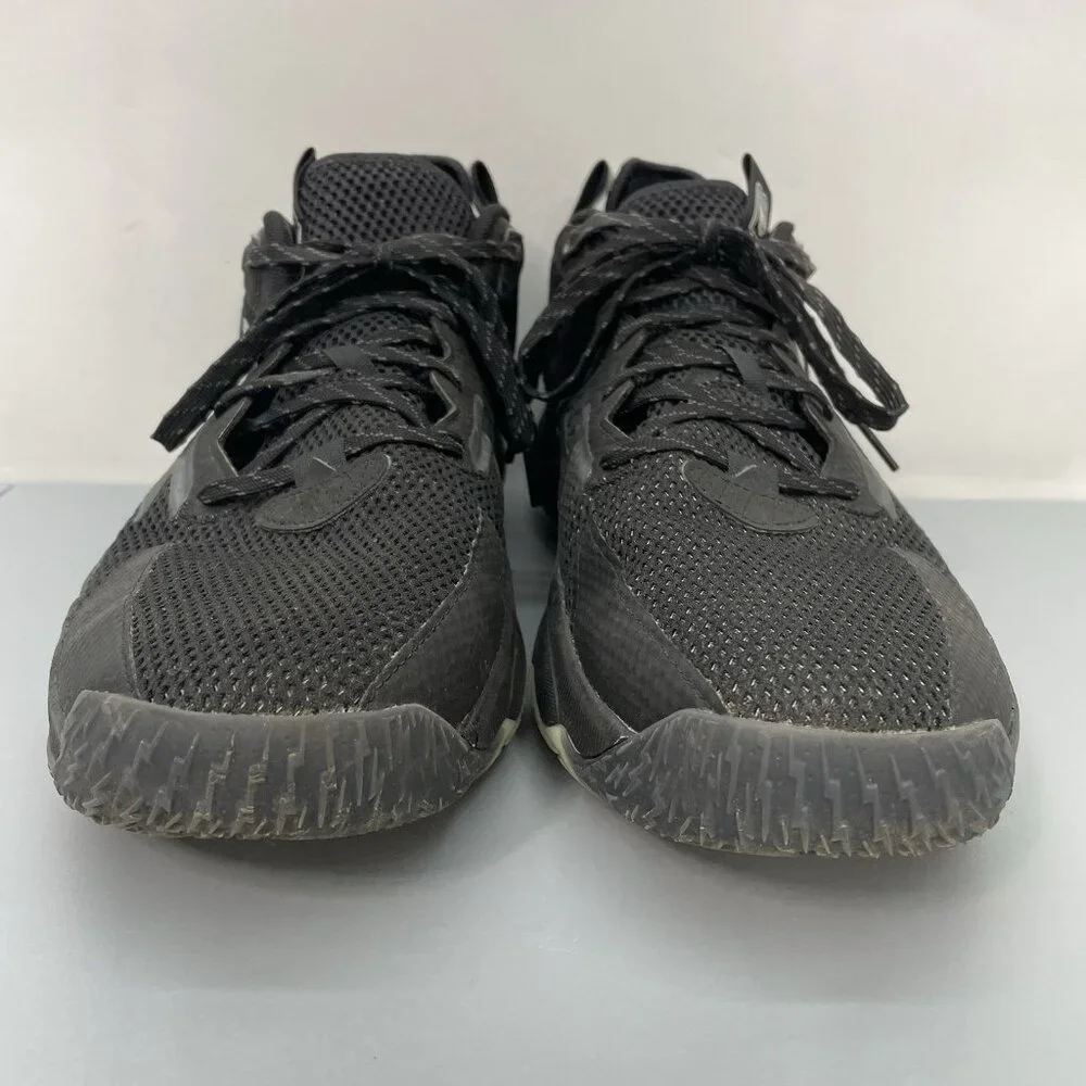 Adidas Dame 8 Admit One Basketball Mid Sneakers Shoes Athletic Black Mens 12